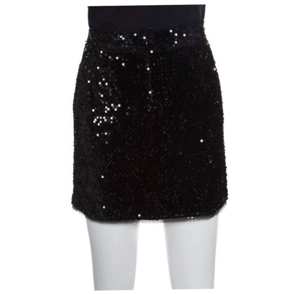 Zadig & Voltaire Virginia Grunge Sequin Mini Skirt - Picture 6 of 10